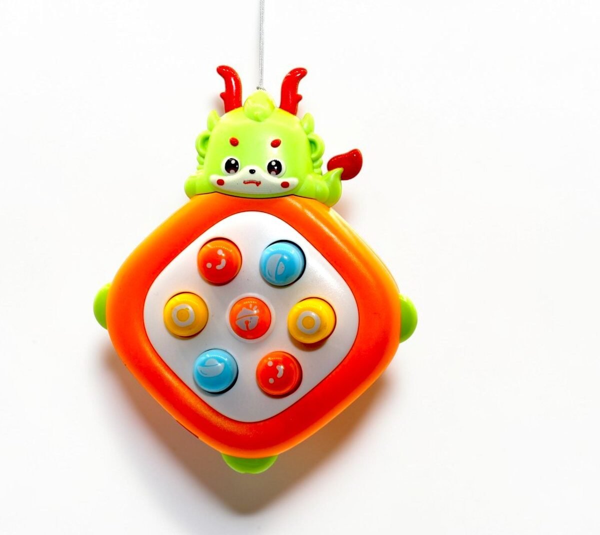 Interactive Dino Pop-It Fidget Game