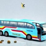 Beautiful RC city bus with light and music
