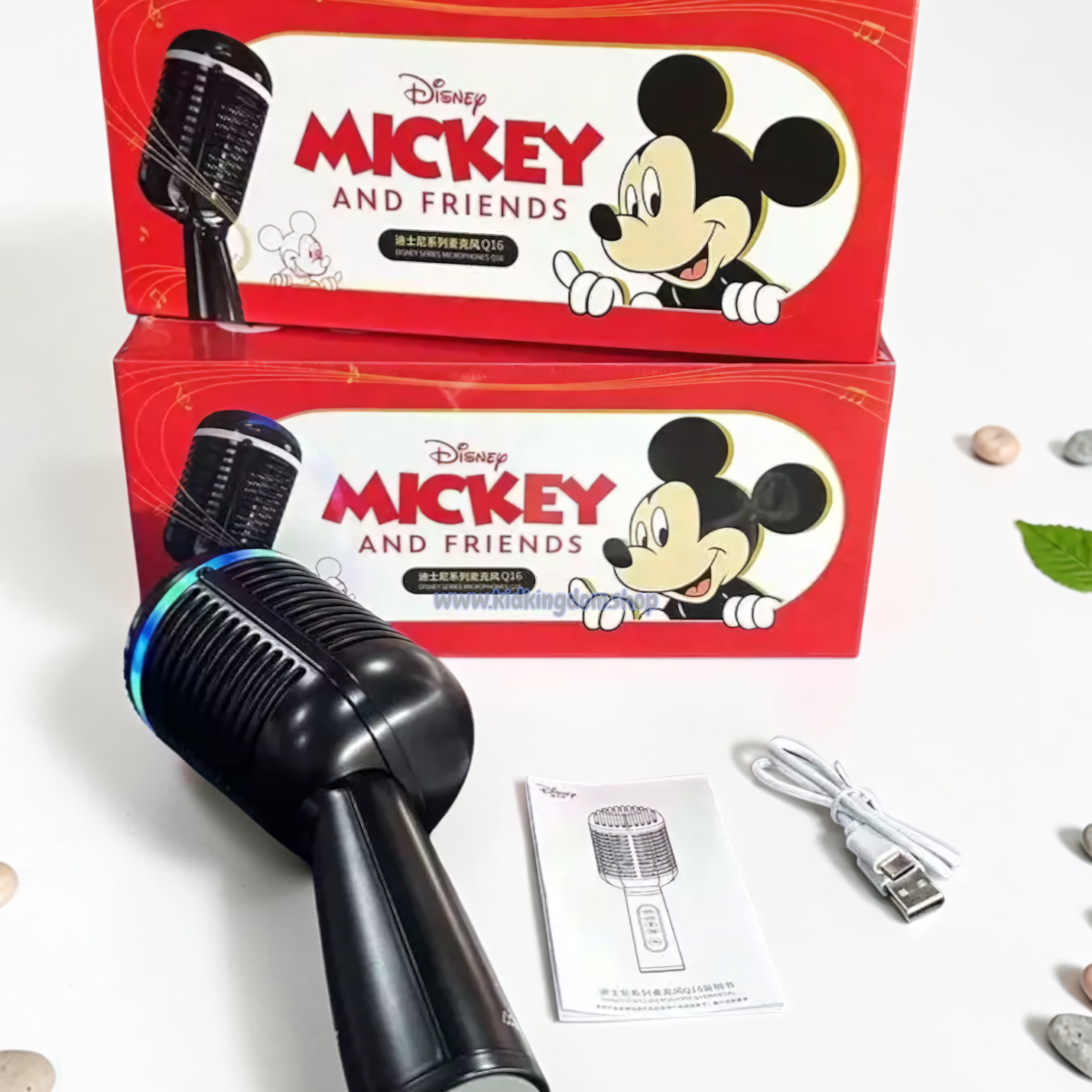 Wireless Karaoke Microphone Bluetooth Speaker