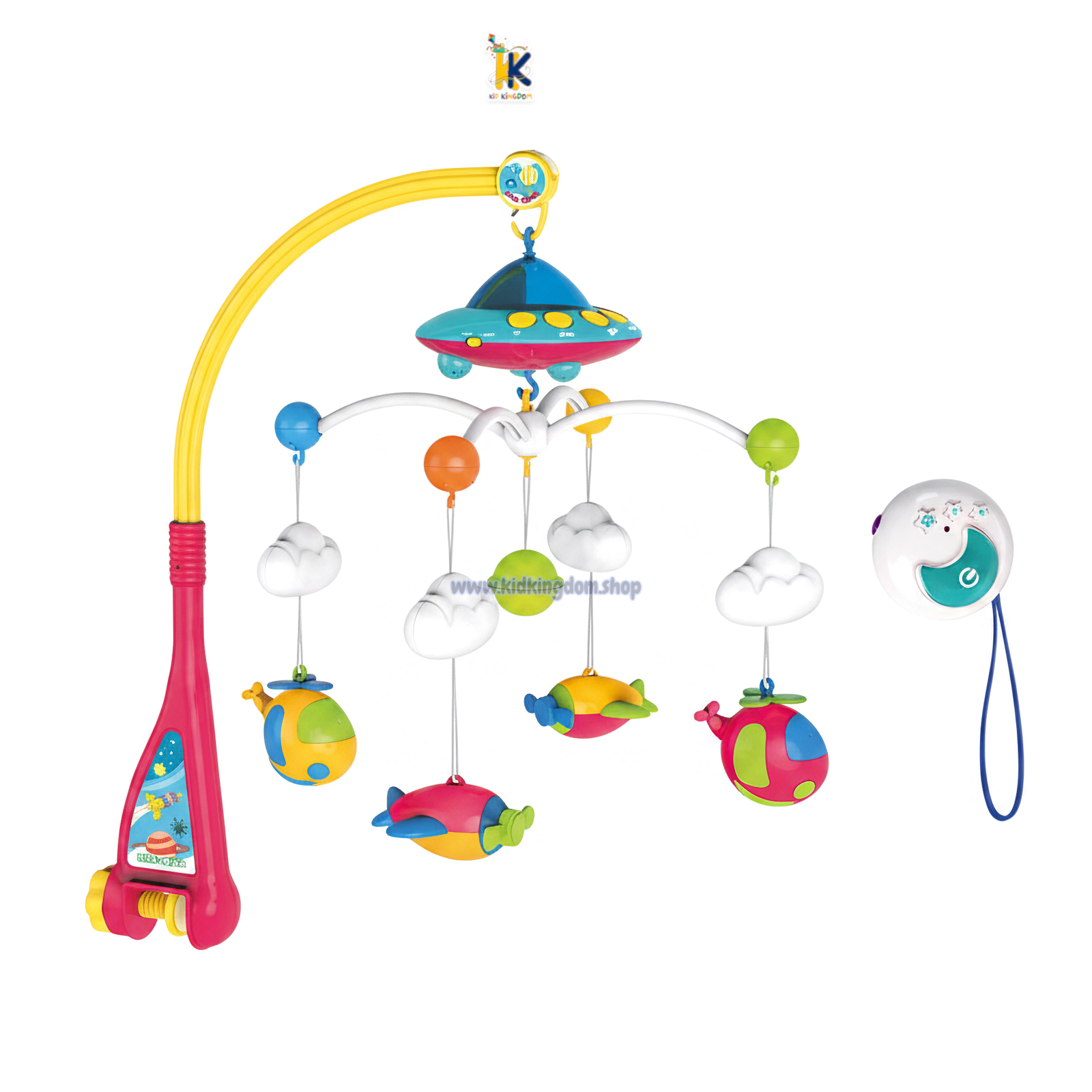 Musical Baby Crib Mobile Bed Ring Toy